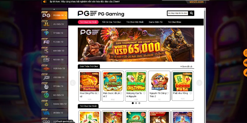Nổ hũ 23WIN săn Jackpot khủng